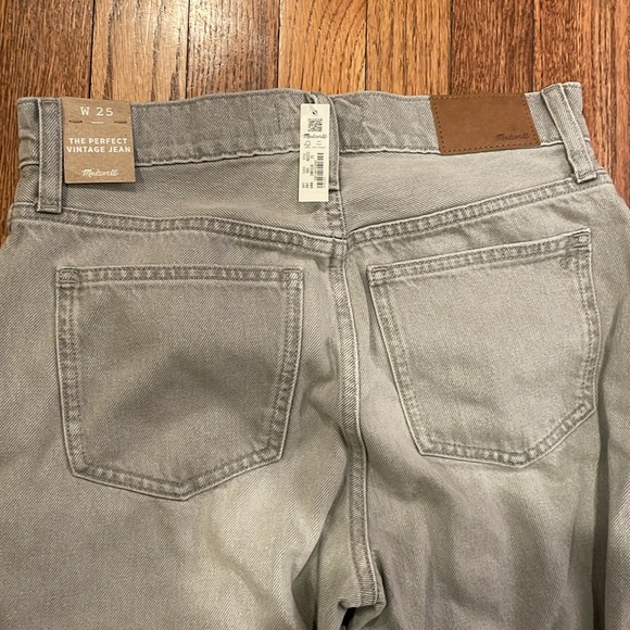 Madewell The Perfect Vintage Jean in Vervain Wash Size 25 NWT - Picture 5 of 6